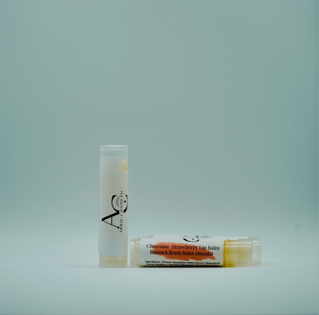 Chocolate Strawberry Lip Balms