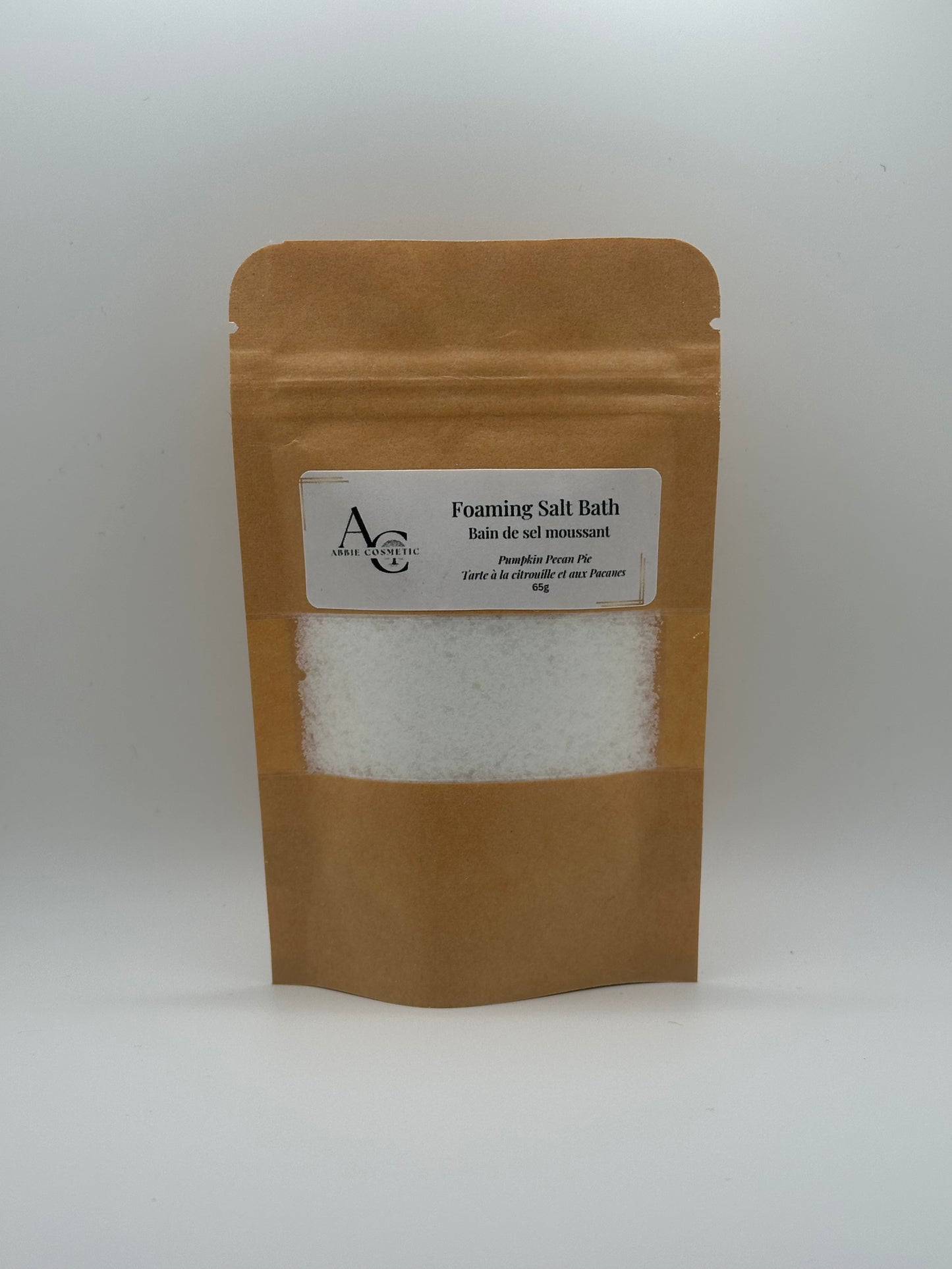 Foaming Salt Bath - Pumpkin Pecan Pie