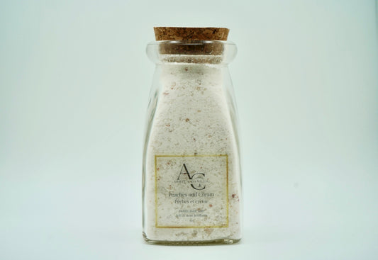 Bubbly Bath Salts - Peaches and Cream